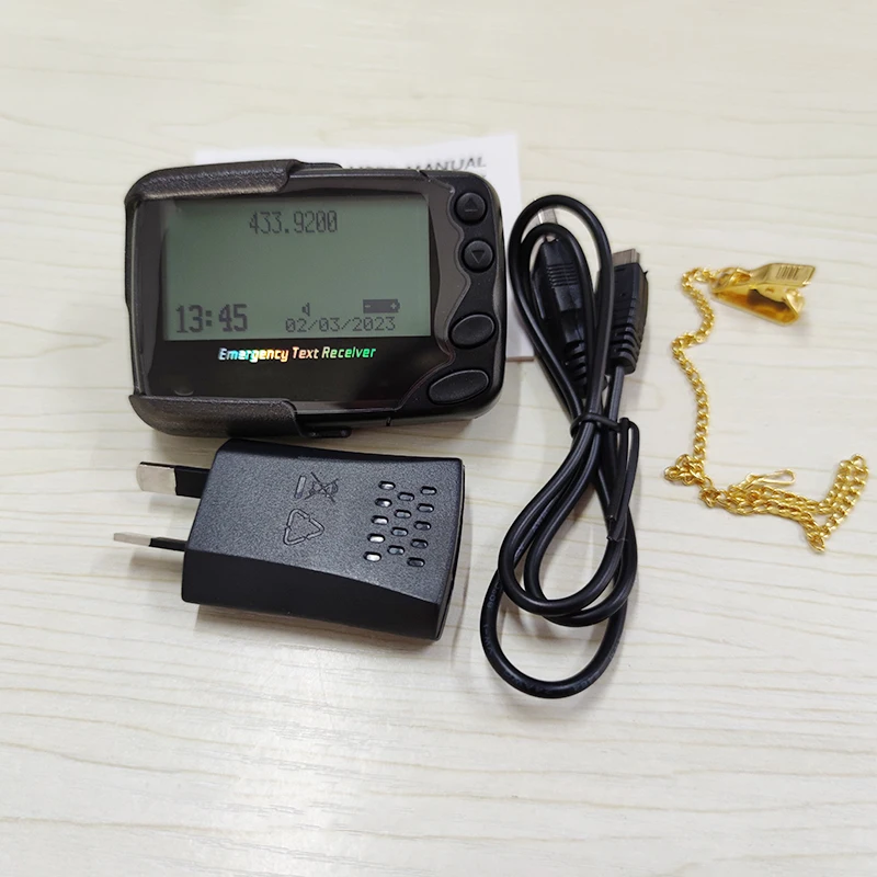 Alphanumeric Pocsag Beeper Pager Calling Emergency Text Receiver