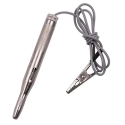 Enhanced Electrical Circuit Test Pen Voltage Tester with Light Indicator (Circuit Tester Gray)