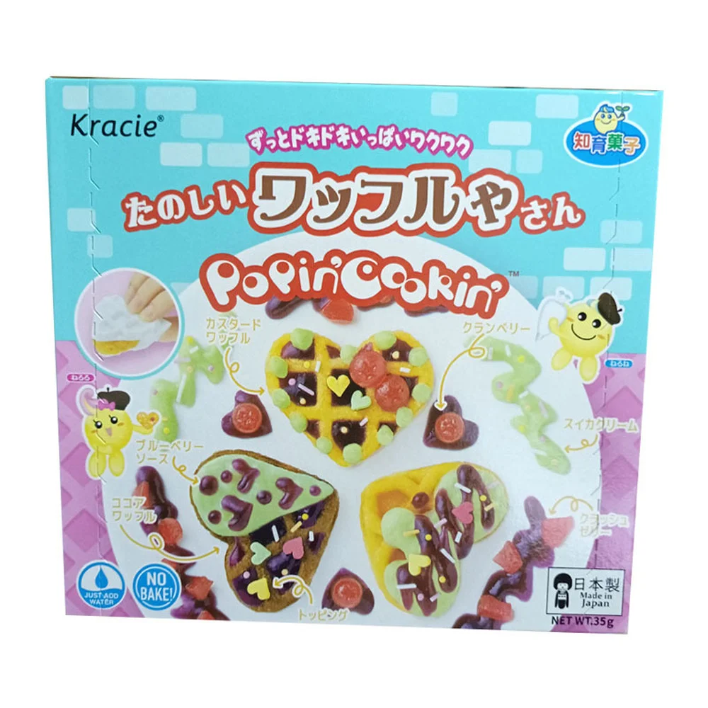 2pcs DIY Kracie Popin Cook candy dough Toys Hamburger happy kitchen  Japanese food candy snacks making kit ramen d11