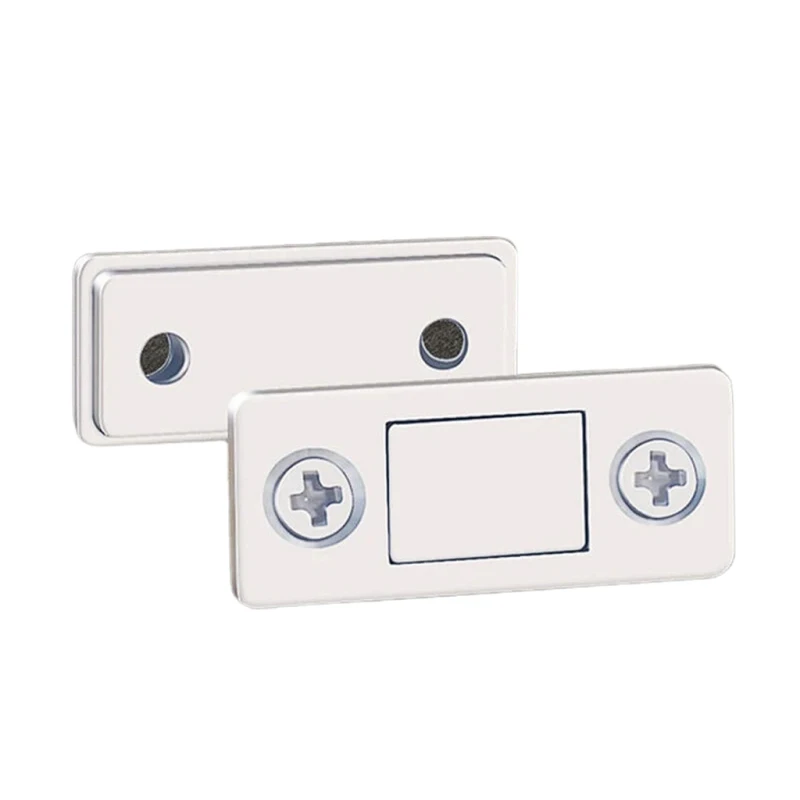 Description Picture 4 of item2pcs/Set Ultra Thin Door Closer Magnetic Door Catch Latch Door Strong Magnet Furniture Cabinet Cupboard Storage Screw / Sticker