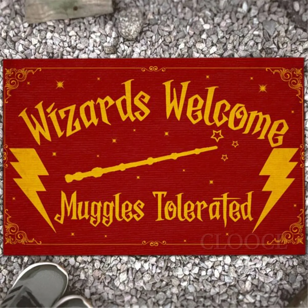 Cloocl Magic Movie Carpets 3d Graphic Wizards Muggles Tolerated