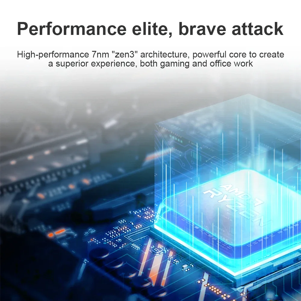 NEW AMD Ryzen 5 5600 R5 5600 3.5 GHz 6-Core 12-Thread CPU Processor 7NM L3=32M 100-000000927 Socket AM4 No Fan