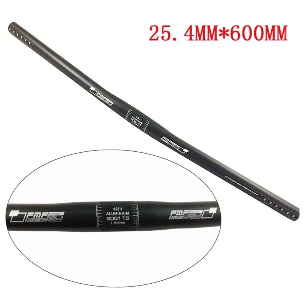 Bicycle Handlebar New Aluminium Handlebar BMXs MTB Mountain Bike Bicycle 600mm Riser 25.4mm Bar For Mountain Bicycle Bike Replacement Tool