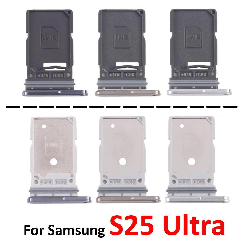 For Samsung Galaxy S25 Ultra S938 S938B Phone SIM Card Tray Chip