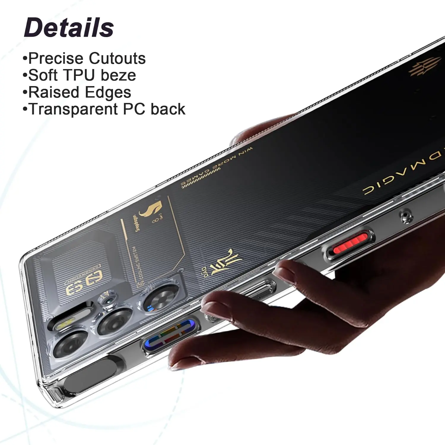 لهاتف ZTE Nubia Red Magic 10 9s Pro زوايا معززة شف...