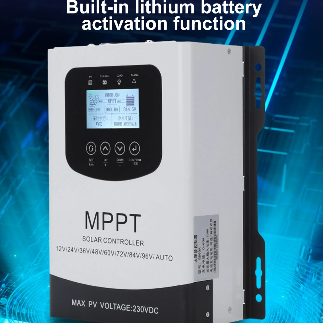 Solar MPPT Photovoltaic Controller With DC Current Output For Charging Street La