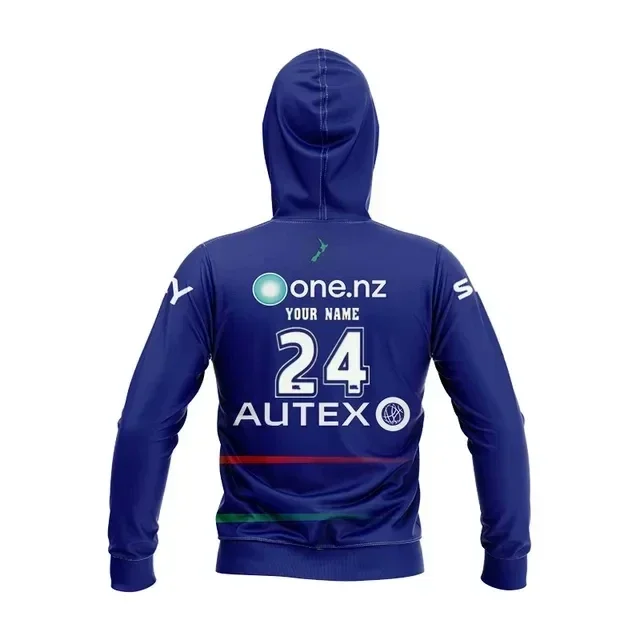 thumbnail image 1 of Sudadera con capucha para niños de New Zealand Warriors 2024 Camiseta de rugby de local/visitante/entrenamiento - Hombre Talla: S-XXL (Nombre y número impresos) Calidad superior, 1 of 5