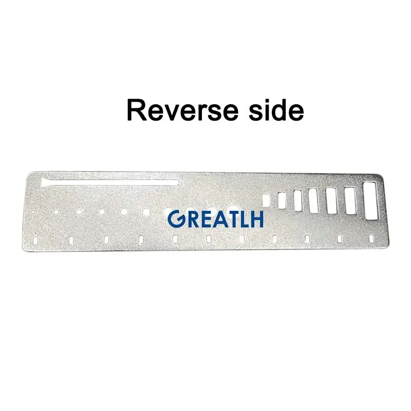 Orthopedic Measuring Ruler Kirschner Wire and Bone Screw Diameter Lenght Measuring Ruler Orthopedic Surgery Instrument pet veterinary surgical instruments,orthopedic instruments,orthopedic cerclage wire,orthopedic retractor