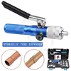 HVAC Hydraulic Swaging Tool Kit Manual Copper Alumimum Pipe Expanding Machine 11 Heads Tube Expander 3/8 To 1-5/8in CT/VG-300A 1