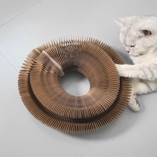 Organ cat scratching board nest wear-resistant and unbreakable cat toy self-entertainment corrugated paper claw grinding board 4