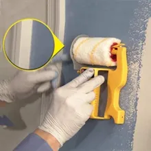 

Home Wall Paint Roller Paint Edging Tool Clean Cut Brush for Wall Door and Ceiling Paint Multi-function Roller Paint Brush