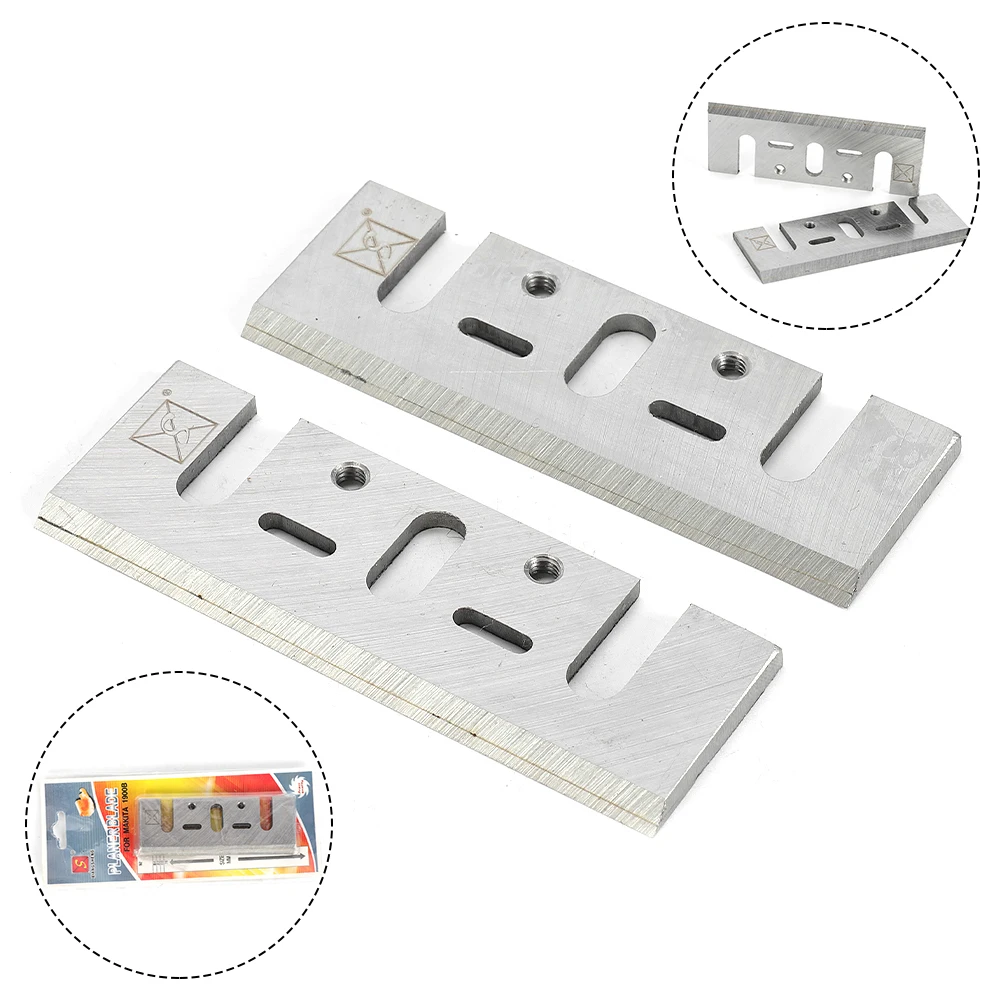 Planer Blades 2Pcs 82mm Electric for Makita Woodworking