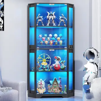 LED Corner Display Cabinet 1