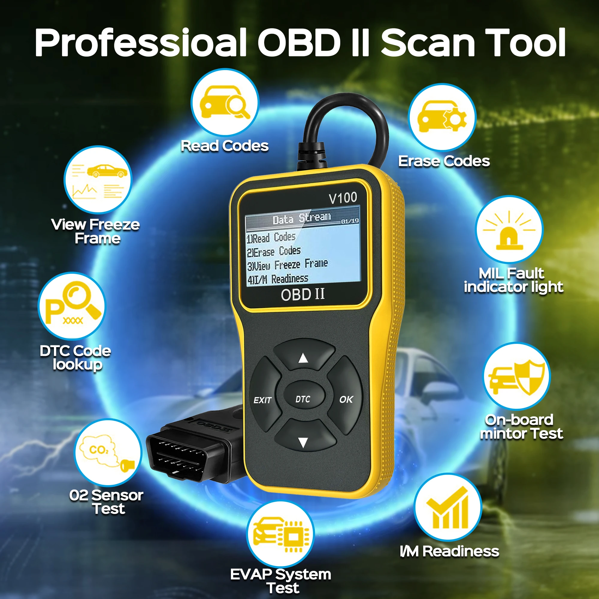 OBD2 Scanner & Code Reader 2