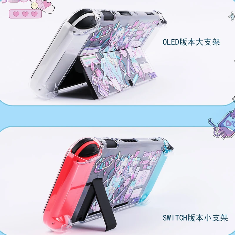 Adorable Anime-Inspired Transparent Protective Case