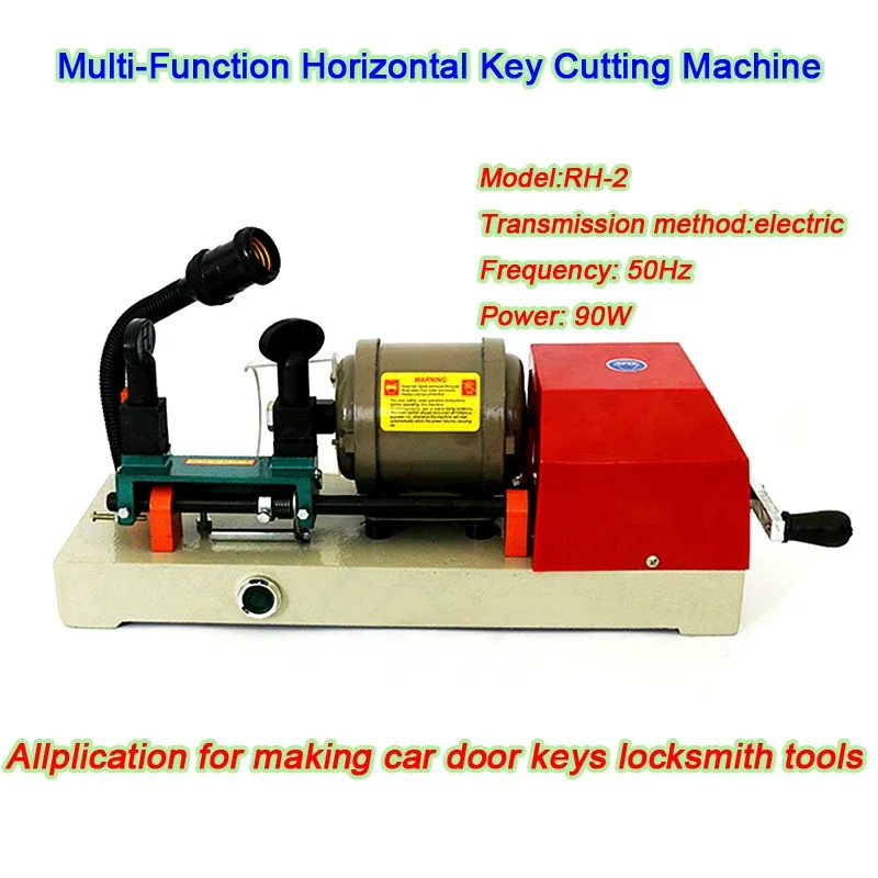 

RH-2 Automatic Manual Electric Horizontal Key Copy Cutting Machine For Making Keys For DEFU RH-2 Key Cutting Machine 220V