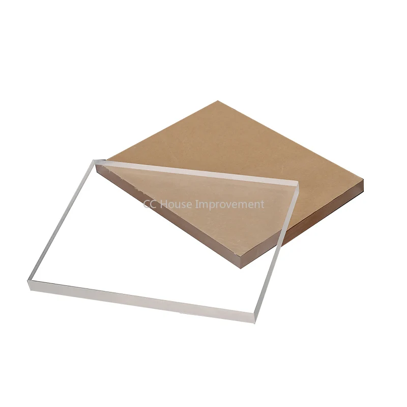 Plexiglass Clear Acrylic Board, Organic Plastic Sheet, 2mm, 3mm 4mm and 5mm Glass Methacrylate