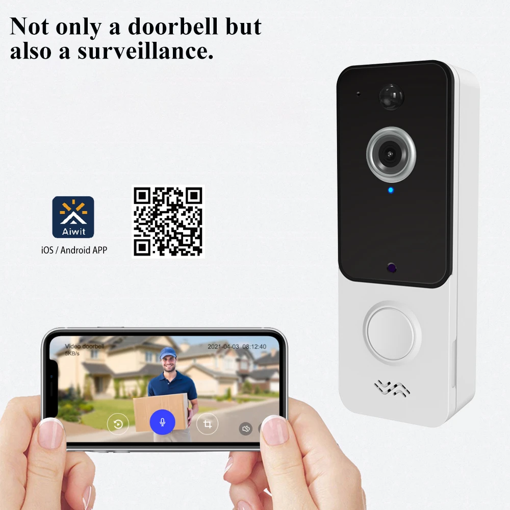 Smeren Aanzienlijk paar S9 Smart Home Video Intercom Wifi Outdoor Draadloze Deurbel Telefoon Deurbel  Camera 720P Hd Beveiliging Pir Nachtzicht| | - AliExpress