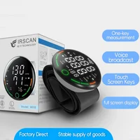 Automatic Electronic Blood Pressure Monitor, Wrist Sphygmomanometer, Large Screen, Home Medical Measuring Meter 1