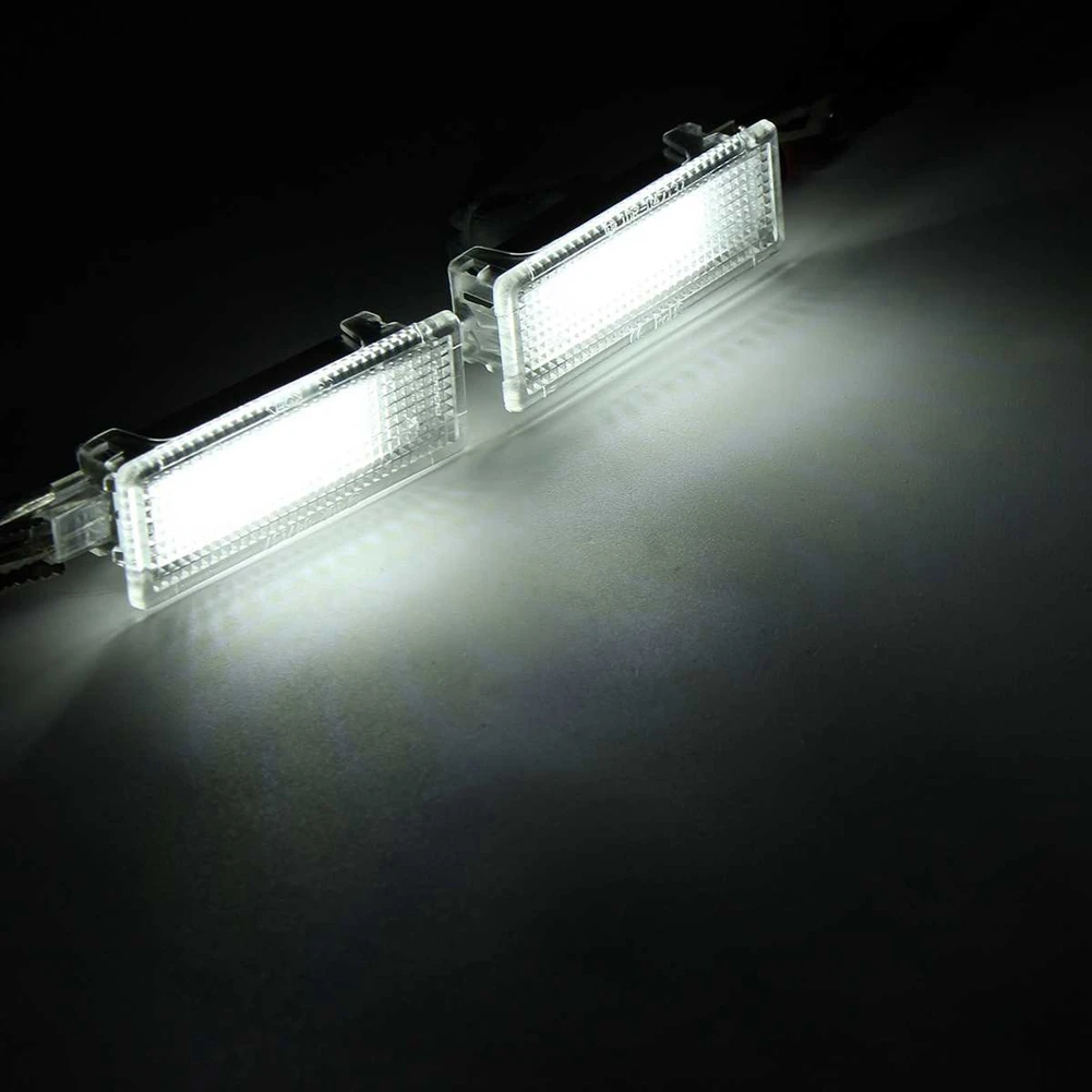 BMW E82 E90 E60 E63 E65 E70 용 LED 발판, 문짝 라이트 아래 63316972605, 2 개