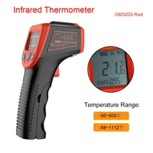  IR Laser Temperature Thermo Meter Gun -50~380°C Non Contact GM320 GM320S C/F Digital Infrared Thermometer Industrial Pyrometer 