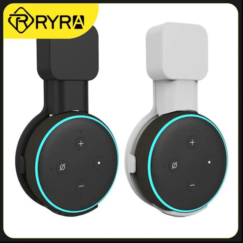 Presa Supporto Per Montaggio A Parete Appendiabiti Per Amazon Alexa Echo Dot 3Rd Gen Lavoro Per Amazon Echo Dot 3 Custodia Plug In Camera Da Letto