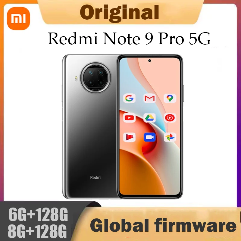 Xiaomi Redmi Note 9 Pro 5G Global Firmware  Smartphone  Qualcomm  33W Snapdragon 750G 108MP 4820mAh 6.67-inch used phone 2