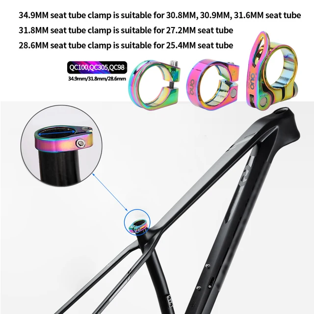 Tige Selle Vélo TIGE DE SELLE Tube Outil Réducteur De Cale Alliage D'aluminium VTT Vélo Tige De Selle 300mm Pour Vélo Route MTB