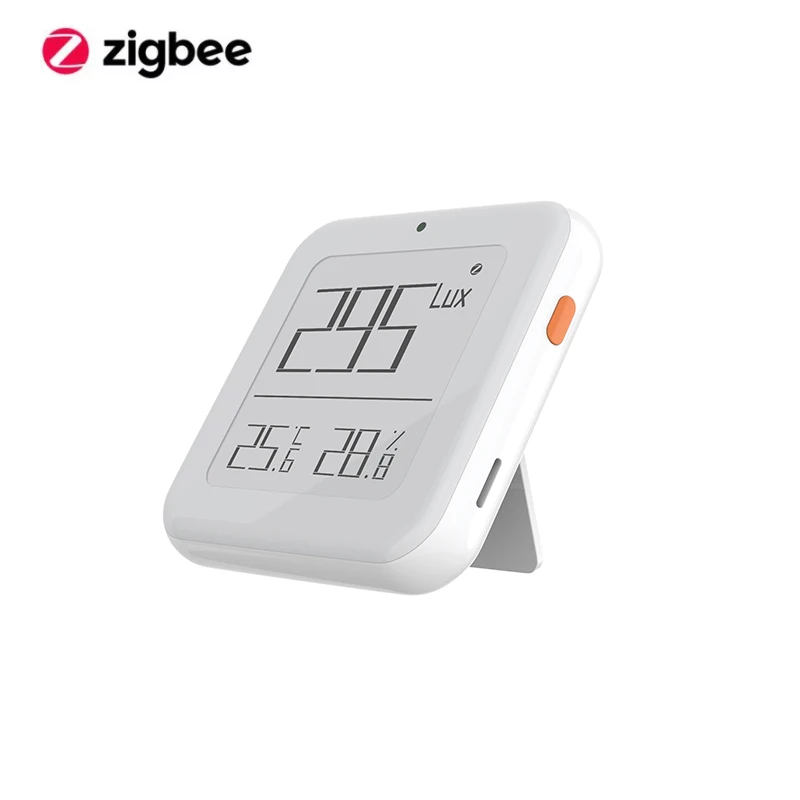 

Tuya Zigbee Light Temperature Humidity Sensor Detector Brightness Thermometer Intelligent Linkage Smart Device Tuya Smart App
