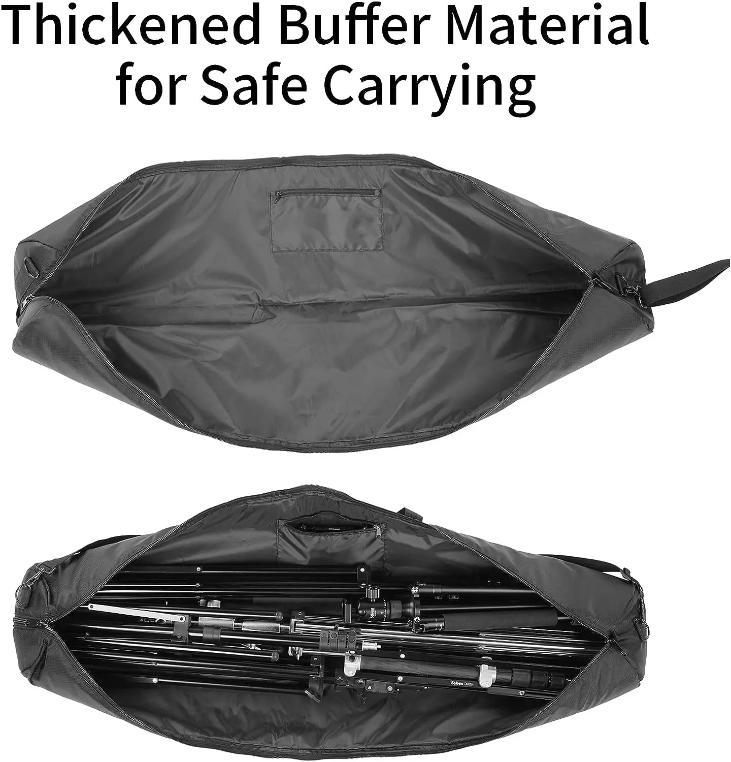70-125cm Fishing Bag Rob Case Waterproof Light Stand Bag For Tripod Monopod Camera Travel Carrying Case Cover camera case camera tripod bag