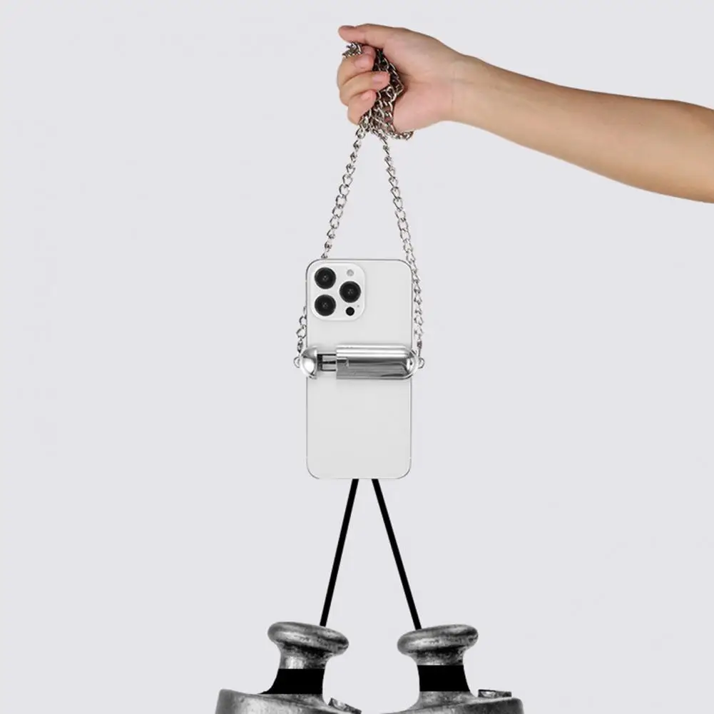 1 Set Useful Stable Support Easy to Carry Anti-falling Cell Phone Crossbody Chain Hanging Lanyard for Smartphones