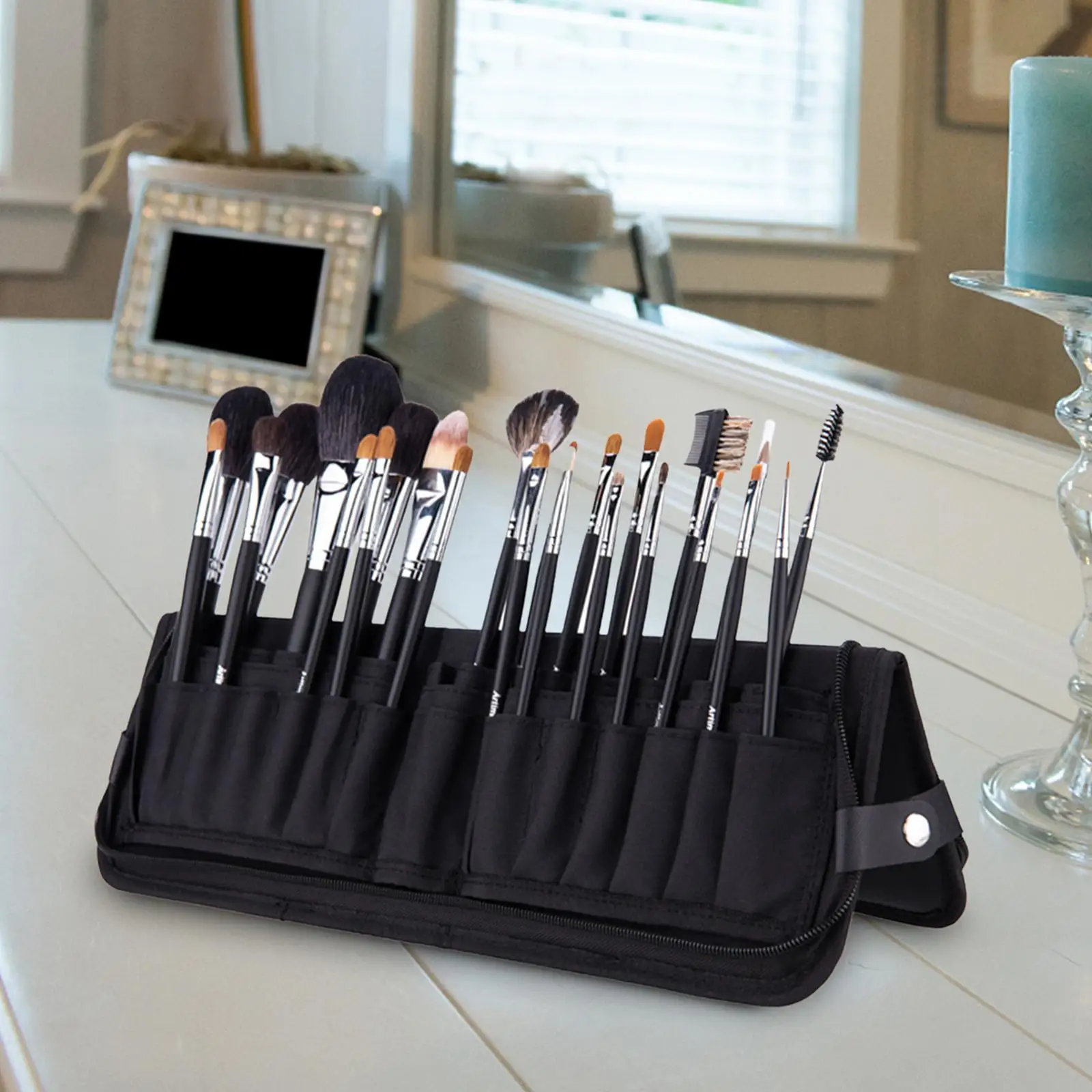 Professional Makeup Brush Case Carrying Bag Makeup Brushes