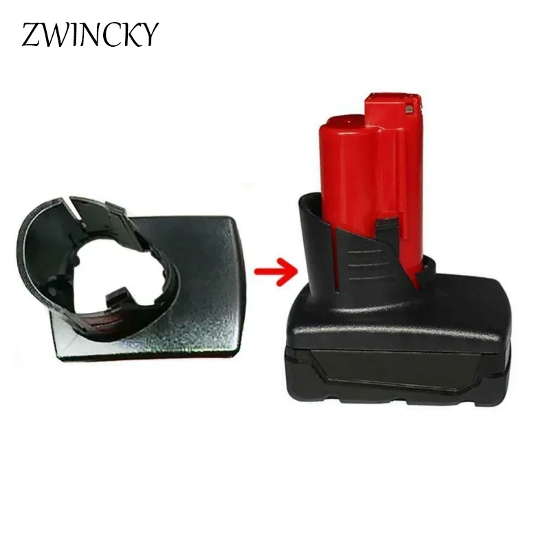 ZWINCKY M·12 배터리 플라스틱 케이스 박스 부품(배터리 셀 없음) 밀워키 12V 48-11-2411 M·12 리튬 이온 배터리 쉘 하우징