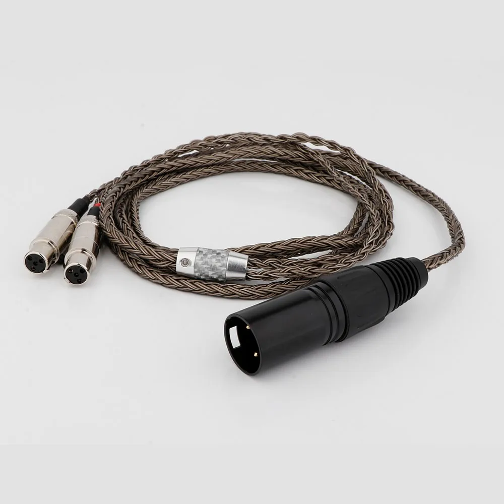 16 ھ HIFI 4pin occ 2.5 3.5 4.4mm XLR 뷱 ̾  ׷̵ ̺ Audeze LCD 3 LCD-2 LCD2  ǹ  LCD-4