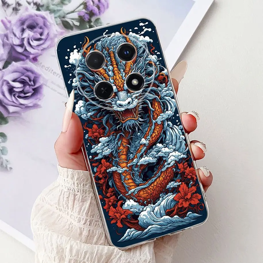 Cute Cartoon Cat Marble Soft Silicone Case - 2025 Edition
