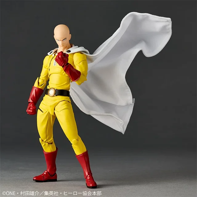 100%Original Kaiyodo1/12 Revoltech Amazing Yamaguchi One Punch Man Saitama  Genos PVC Anime Action Figures Model Collectible Toy - AliExpress