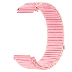 Official Style Nylon Breathable Strap - 22mm Watch Band Replacement for 22mm universal (Pink)