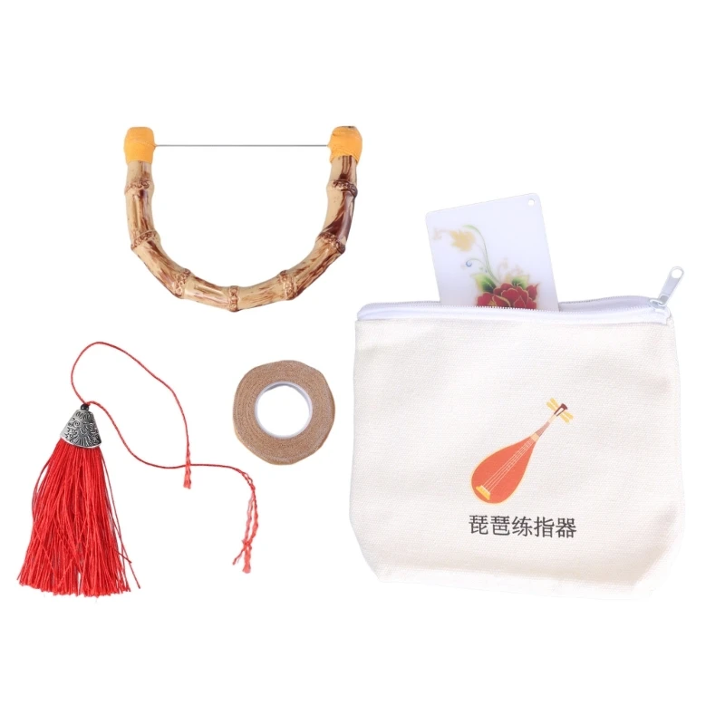 Small Pipa Trainer Chinese Zither Finger Practice Tool Pipa Finger Trainer