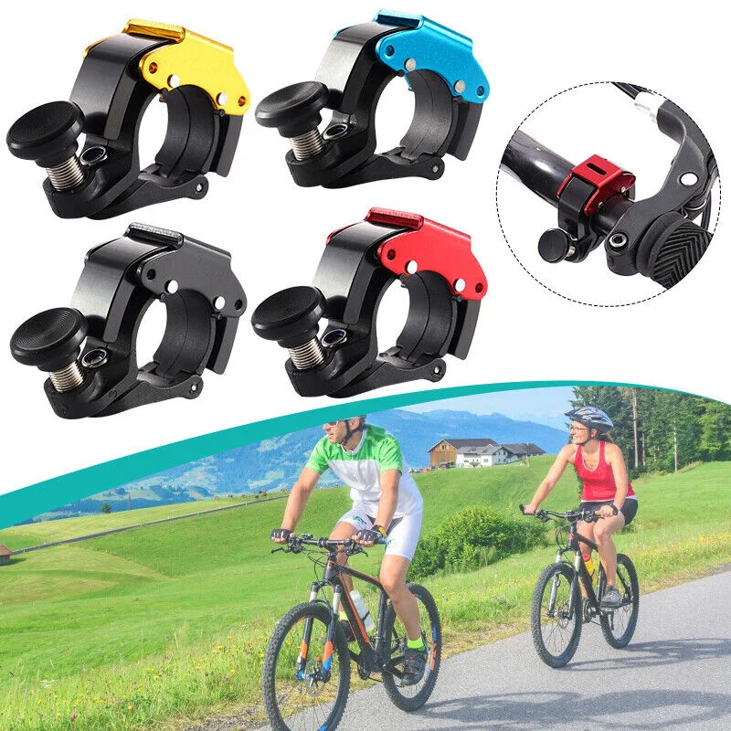 Stainless Bicycle Bell Ring MTB Cycling Horn Bike Bell Handlebar Crisp Sound Horn for Bicycle Safety Electric Bike Accessories bicycle bell mountain bike bell bicycle horn bicycle accessories