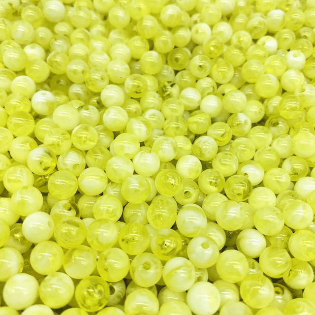 8mm Acrylic Loose Spacer Beads for Jewelry Making Necklaces Earrings Bracelets Handmade DIY