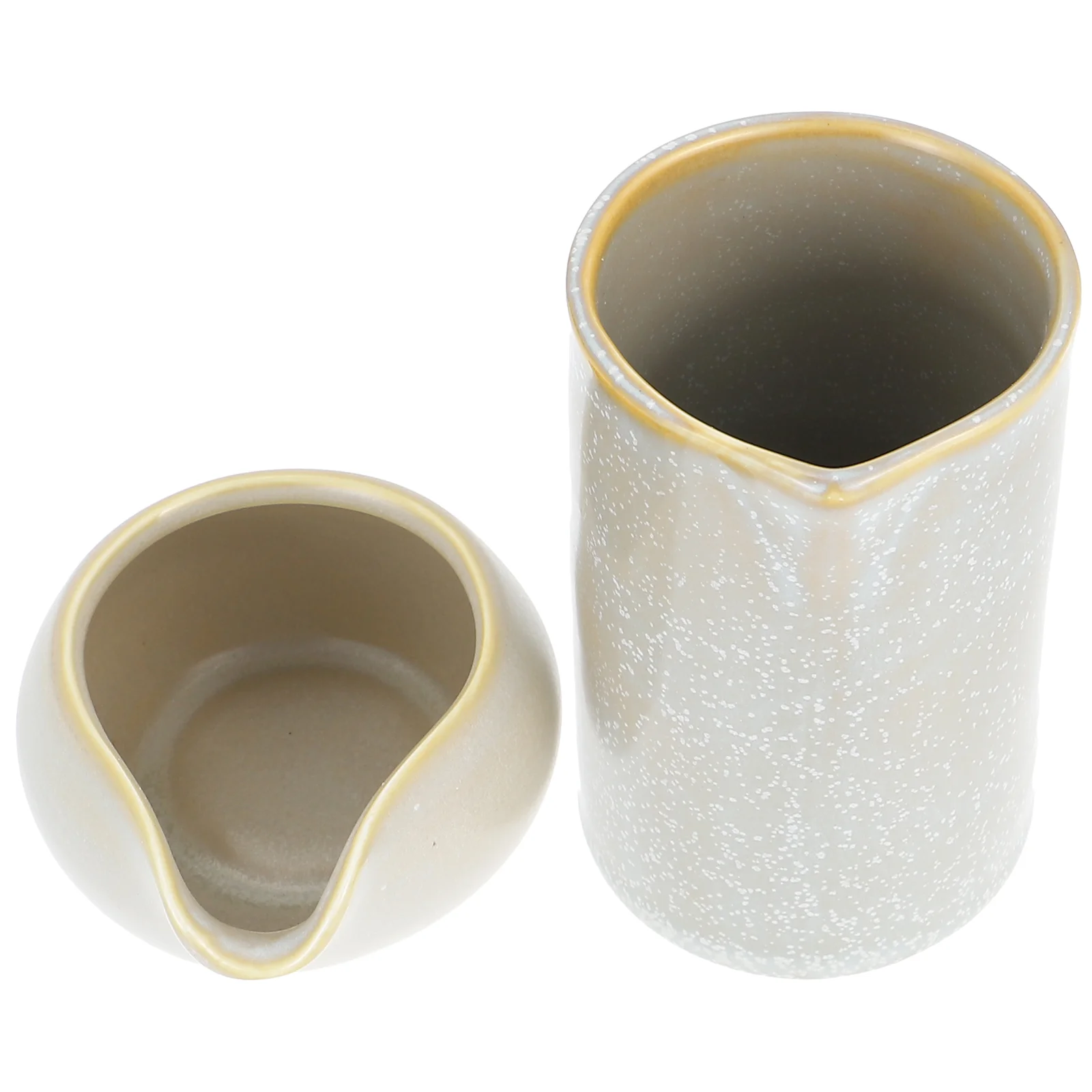 

Sparkling Cup Steak Juice Bucket Pots Small Syrup Pitcher Ceramics Kitchen Sauce Boat