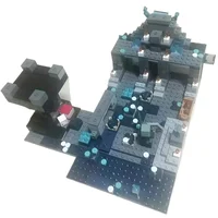 Deep Dark Battle Warden Model Building Blocks Toys for Christmas Birthday Gift 1
