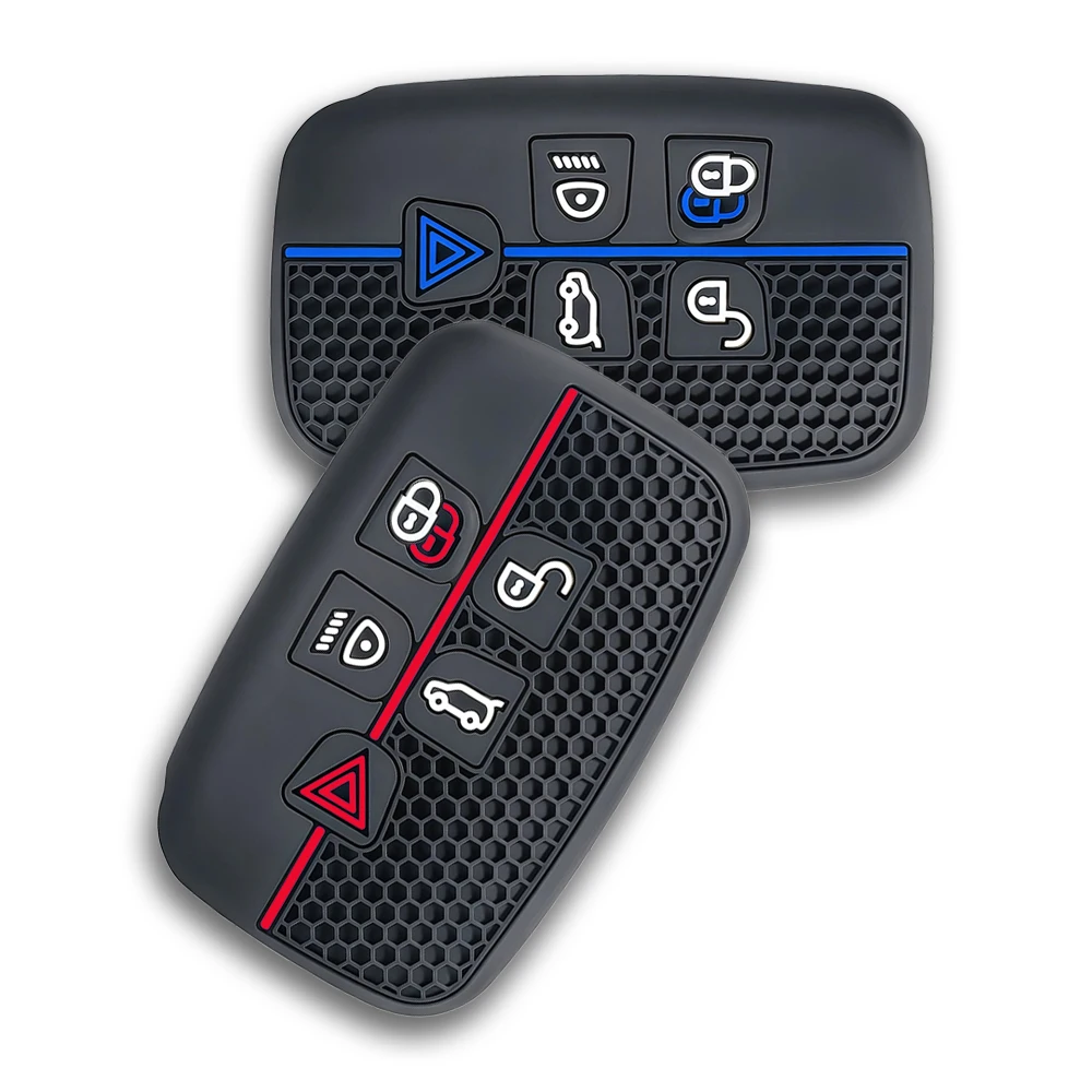Premium Car Remote Key Case Cover Shell for Land Rover & Jaguar Models