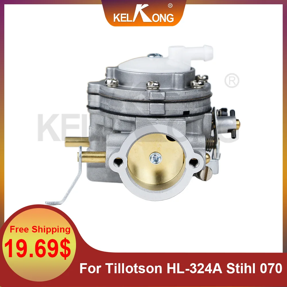 Kelkong Carburetor Carb For Stihl 070 090 Chainsaw Chainsaw Tillotson Hl324a Hl244a Fuel