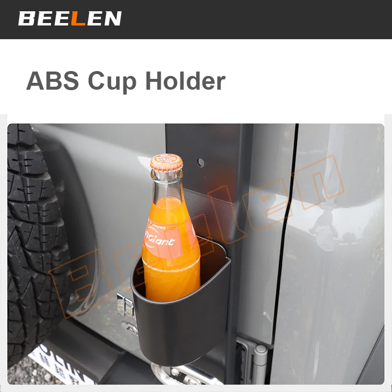 스즈키 짐니 JB74 2019-2026 3도어 5도어 오프로드 개조용 접이식 강화 테일 래더 (후면 도어 등반용)