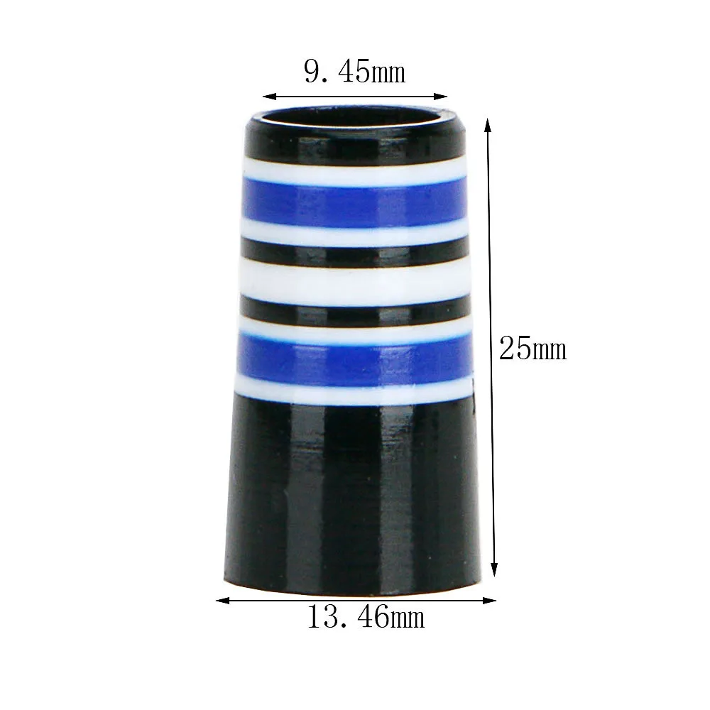 10 Pcs Golf Ferrules Golf Iron Grip for 0.370 Tip Irons Shaft Sleeve Adapter Ferrule Golf Iron Club Ferrules Replacement Parts