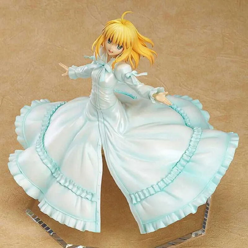 

Japan Anime Action Figure Fate Stay Night Saber Last Episode 1/8 Scale Painted PVC 25cm Model Collection Doll Brand New