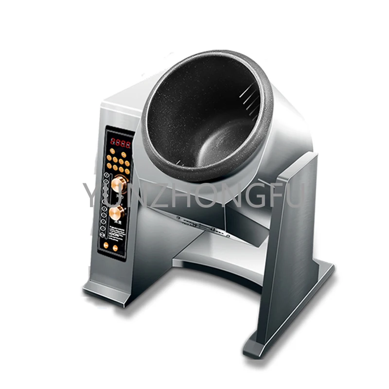 

Автоматическая полностью интеллектуальная робот-Сковорода нового типа 2022, сковорода для жарки риса, столовой, большая барабанная машина для жарки