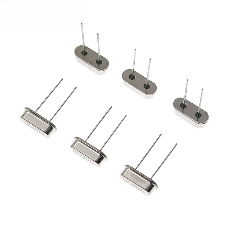 10개 11.0592MHz 12MHz 12.288MHz 14.31818MHz 16MHz 20MHz 22MHz 22.1184MHz 석영 크리스탈 공진기 패시브 발진기 HC 49S