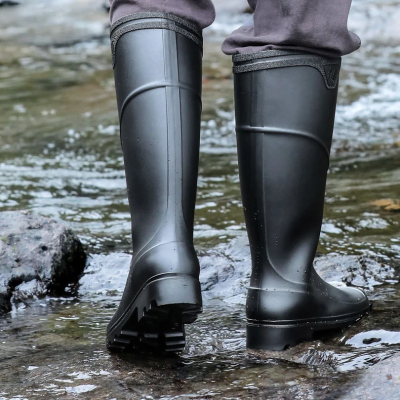 stylish rain boots mens